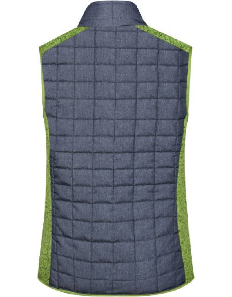 Vestă hibridă tricotată pentru femei